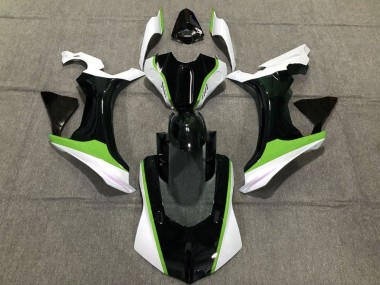 Yamaha YZF 1000 R1 Motorrad Verkleidung 2020-2025 - Weiss Grun Glanzendes Schwarz
