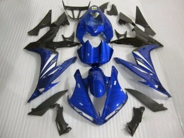 Yamaha YZF 1000 R1 Motorrad Verkleidung 2004-2006 - Blau Weiss Glanzendes Schwarz