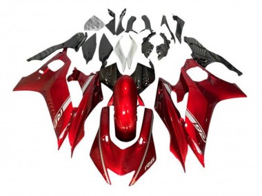 Yamaha YZF R6 Motorrad Verkleidung 2017-2025 - Rot