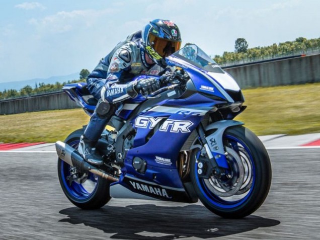 Yamaha YZF R6 Motorrad Verkleidung 2017-2025 - Blau Silber GYTR
