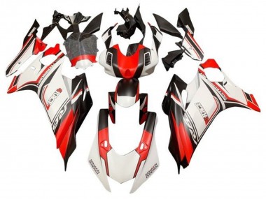 Yamaha YZF R6 Motorrad Verkleidung 2017-2025 - Weiss Rot Schwarz