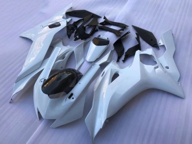 Yamaha YZF R6 Motorrad Verkleidung 2017-2025 - Weiss Glanzendes Schwarz