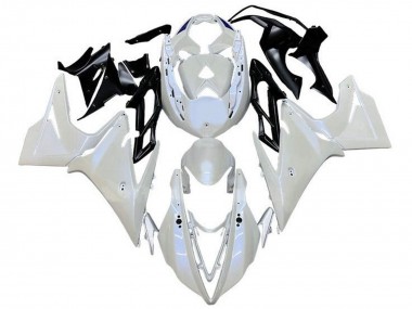 Triumph Daytona 675 Triple Motorrad Verkleidung 2013-2016 - Perl Weiss