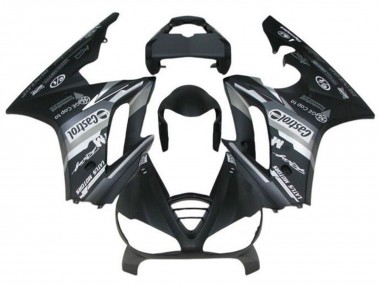 Triumph Daytona 675 Triple Motorrad Verkleidung 2009-2012 - Grau Matt Schwarz