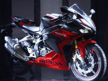 Honda CBR250RR Motorrad Verkleidung 2023-2024 - Matt Schwarz Rot