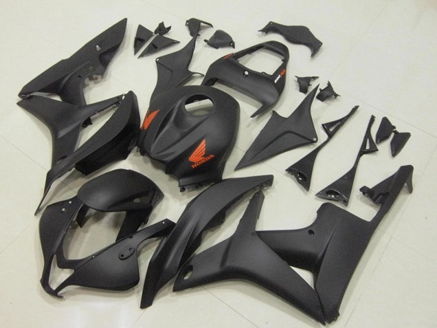 Honda CBR600RR Motorrad Verkleidung 2007-2008 - Matt Schwarz Rot