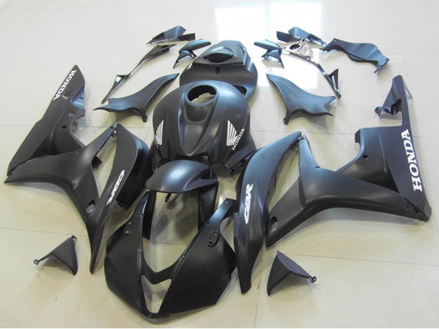 Honda CBR600RR Motorrad Verkleidung 2007-2008 - Matt Schwarz