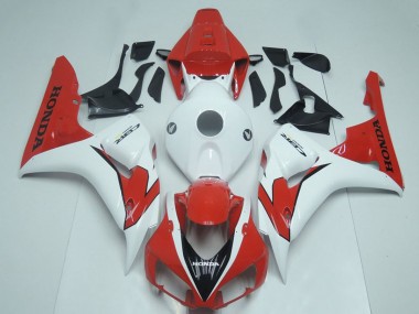 Honda CBR1000RR Motorrad Verkleidung 2006-2007 - Weiss Rot