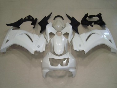 Kawasaki ZX250R Motorrad Verkleidung 2008-2012 - Weiss
