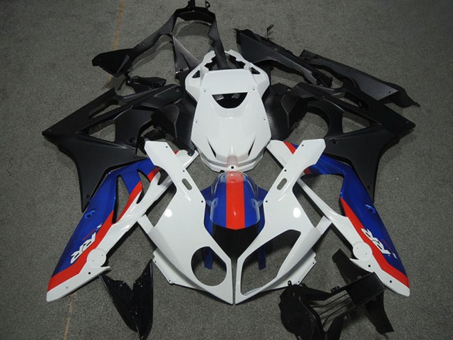 BMW S1000RR Motorrad Verkleidung Kit 2009-2014 - Weiss Rot Blau Matt Schwarz