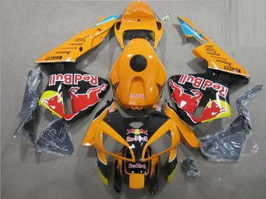 Honda CBR600RR Motorrad Verkleidung 2005-2006 - Orange Schwarz Red Bull