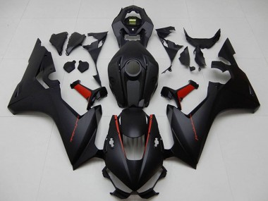 Honda CBR1000RR Motorrad Verkleidung 2017-2023 - Matt Schwarz Rot