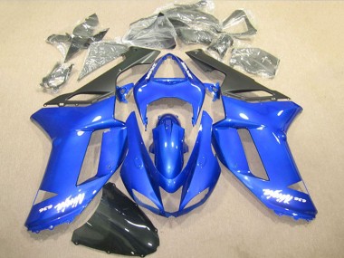 Kawasaki ZX6R Motorrad Verkleidung 2007-2008 - Blau Ninja 636