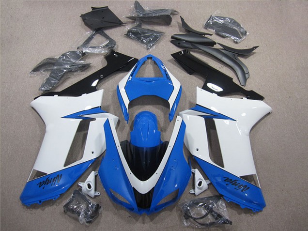Kawasaki ZX6R Motorrad Verkleidung Kit 2007-2008 - Schwarz