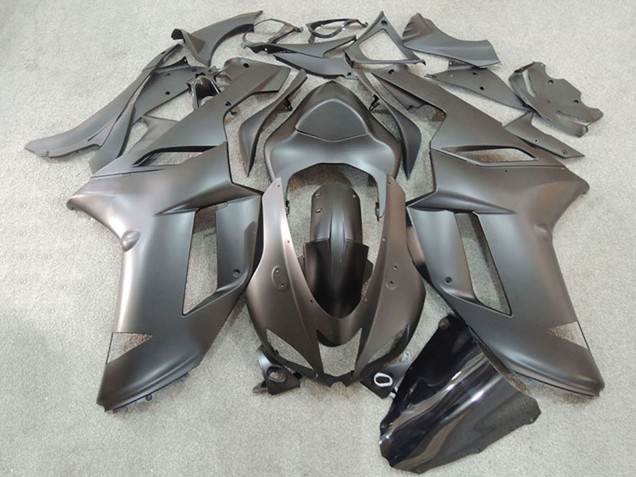 Kawasaki ZX6R Motorrad Verkleidung 2007-2008 - Schwarz