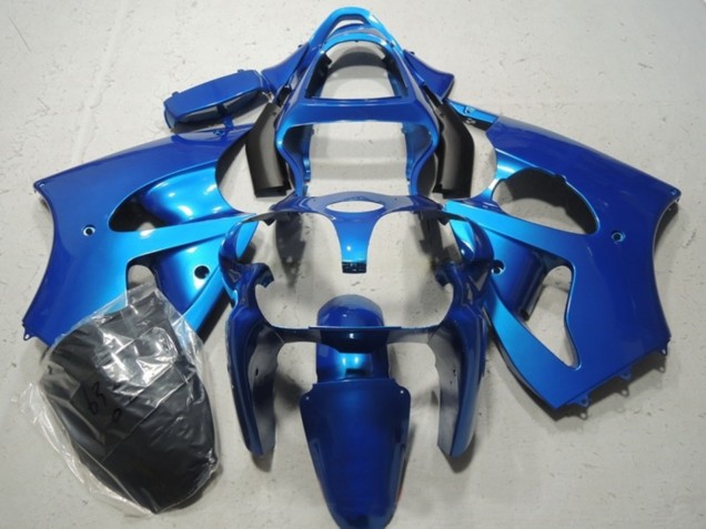 Kawasaki ZX6R Motorrad Verkleidung 2000-2002 - Blau