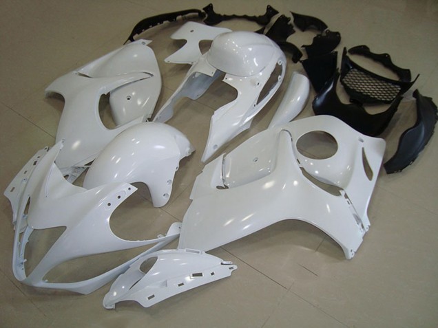 Suzuki GSXR 1300 Hayabusa Motorrad Verkleidung 1996-2007 - Weiss