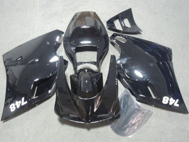 Ducati 748 Motorrad Verkleidung 1993-2005 - Glanzendes Schwarz