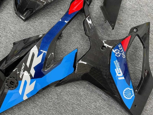 BMW S1000RR Motorrad Verkleidung 2019-2022 - Carbonfaser