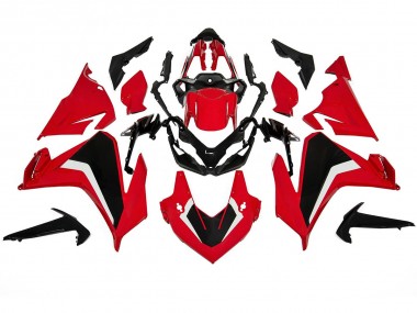Honda CBR500R Motorrad Verkleidungen Kit 2022-2023 - Rot Weiss Schwarz