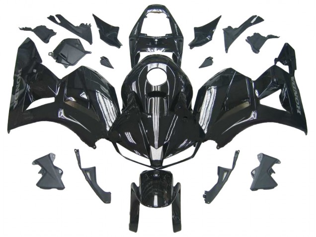Honda CBR600RR Motorrad Verkleidung Kit 2013-2023 - Glanzendes Schwarz