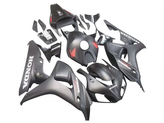 Honda CBR1000RR Motorrad Verkleidung 2006-2007 - Matt Schwarz