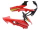 Suzuki GSXR 600/750 Motorrad Verkleidung 2011-2024 - Rot Gold Grau Schwarz Weiss Hai