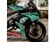 Yamaha YZF R6 Motorrad Verkleidung 2008-2016 - Hellgrun Weiss Schwarz Petronas