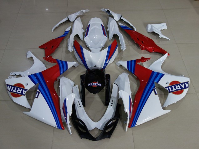 Martini Custom 2009-2016 Suzuki GSXR 1000 Motorrad Verkleidungen Martini Custom 2009-2016 Suzuki GSXR 1000 Motorrad Verkleidungen