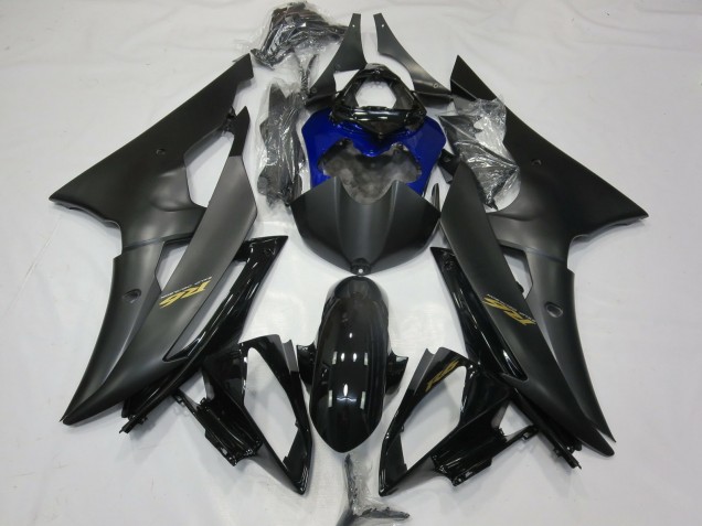 Matt & Blau 2008-2016 Yamaha R6 Motorrad Verkleidungen