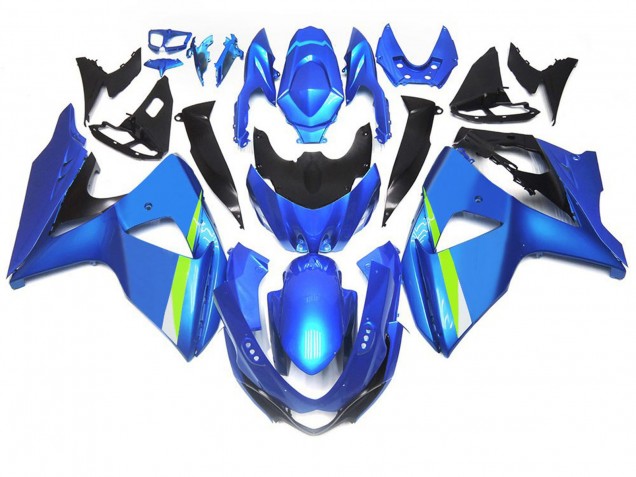 Matt Blau 2009-2016 Suzuki GSXR 1000 Motorrad Verkleidungen Matt Blau 2009-2016 Suzuki GSXR 1000 Motorrad Verkleidungen