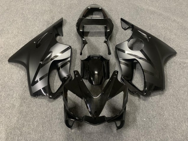 Matt & Glänzend Schwarz 2001-2003 Honda CBR600 F4i Motorrad Verkleidungen Matt & Glänzend Schwarz 2001-2003 Honda CBR600 F4i Motorrad Verkleidungen