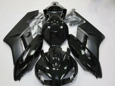 Matt & Glänzend Schwarz 2004-2005 Honda CBR1000RR Motorrad Verkleidungen