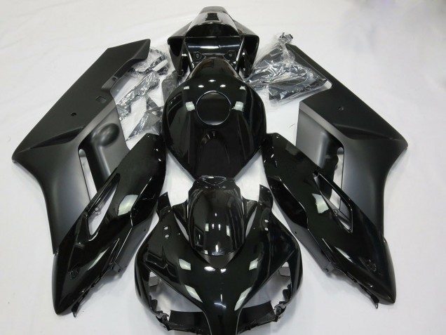 Matt & Glänzend Schwarz 2004-2005 Honda CBR1000RR Motorrad Verkleidungen Matt & Glänzend Schwarz 2004-2005 Honda CBR1000RR Motorrad Verkleidungen