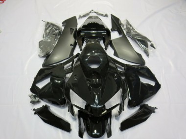 Matt & Glänzend Schwarz 2005-2006 Honda CBR600RR Motorrad Verkleidungen