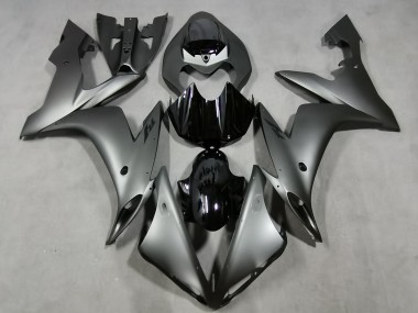 Matt Grau & Glänzendes Schwarz 2004-2006 Yamaha R1 Motorrad Verkleidungen