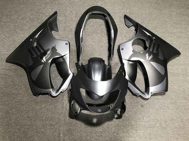 Matt Grau & Schwarz 1999-2000 Honda CBR600 F4 Motorrad Verkleidungen Matt Grau & Schwarz 1999-2000 Honda CBR600 F4 Motorrad Verkleidungen