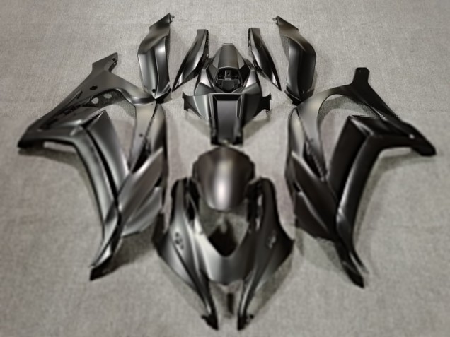 Matt Metallsilber 2016-2019 Kawasaki ZX10R Motorrad Verkleidungen Matt Metallsilber 2016-2019 Kawasaki ZX10R Motorrad Verkleidungen