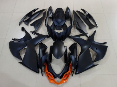 Matt & Orange 2009-2016 Suzuki GSXR 1000 Motorrad Verkleidungen