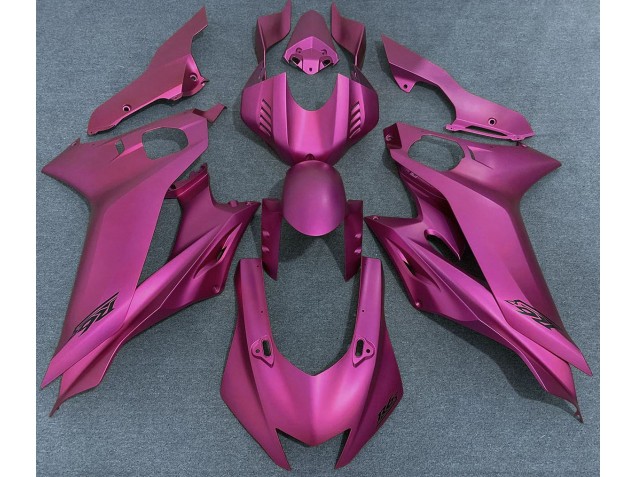 Matt Pink 2017-2021 Yamaha R6 Motorrad Verkleidungen Matt Pink 2017-2021 Yamaha R6 Motorrad Verkleidungen