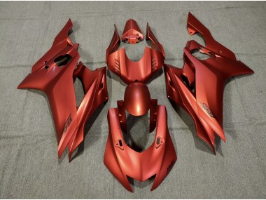 Matt Rot 2017-2021 Yamaha R6 Motorrad Verkleidungen