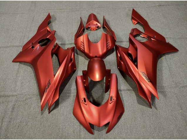 Matt Rot 2017-2021 Yamaha R6 Motorrad Verkleidungen Matt Rot 2017-2021 Yamaha R6 Motorrad Verkleidungen
