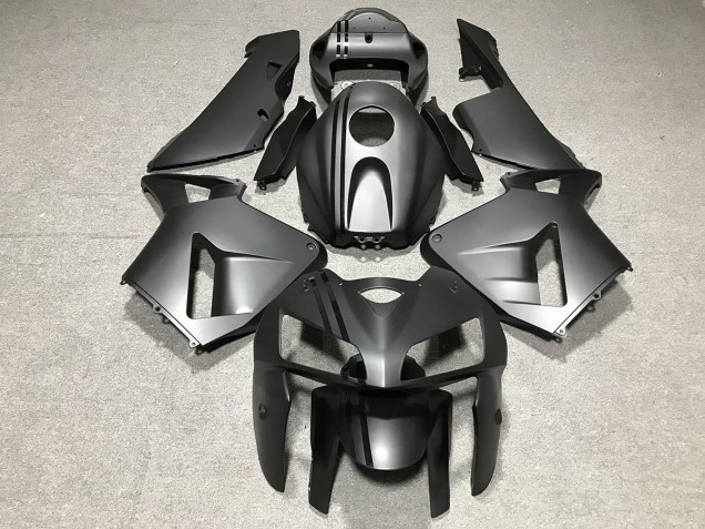 Matt Schwarz 2005-2006 Honda CBR600RR Motorrad Verkleidungen Matt Schwarz 2005-2006 Honda CBR600RR Motorrad Verkleidungen