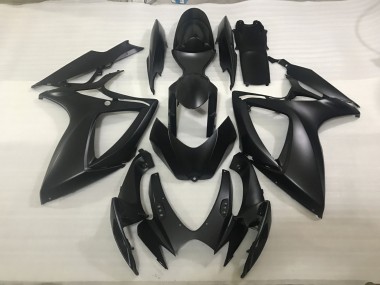 Matt Schwarz 2006-2007 Suzuki GSXR 600-750 Motorrad Verkleidungen