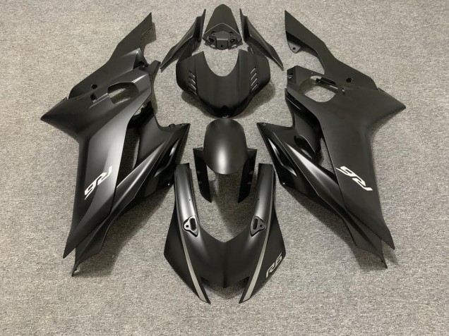 Matt Schwarz 2017-2021 Yamaha R6 Motorrad Verkleidungen Matt Schwarz 2017-2021 Yamaha R6 Motorrad Verkleidungen