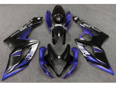 Matt Schwarz & Blau 2005-2006 Suzuki GSXR 1000 Motorrad Verkleidungen