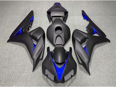 Matt Schwarz & Blau 2006-2007 Honda CBR1000RR Motorrad Verkleidungen