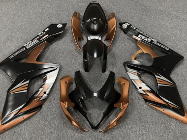 Matt Schwarz & Bronze 2005-2006 Suzuki GSXR 1000 Motorrad Verkleidungen