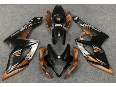 Matt Schwarz & Bronze 2005-2006 Suzuki GSXR 1000 Motorrad Verkleidungen