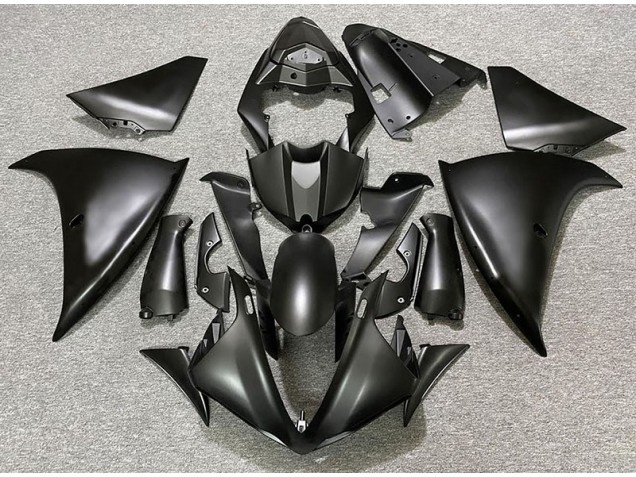 Matt Schwarz & Gold 2009-2011 Yamaha R1 Motorrad Verkleidungen Matt Schwarz & Gold 2009-2011 Yamaha R1 Motorrad Verkleidungen
